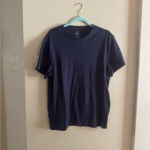 H&M Deep Blue Short Sleeve Tee